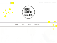 Tablet Screenshot of herrundfraukrauss.com